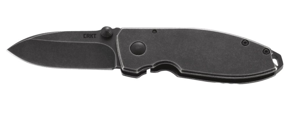 CRKT Burnley Black Stonewash Squid Assisted