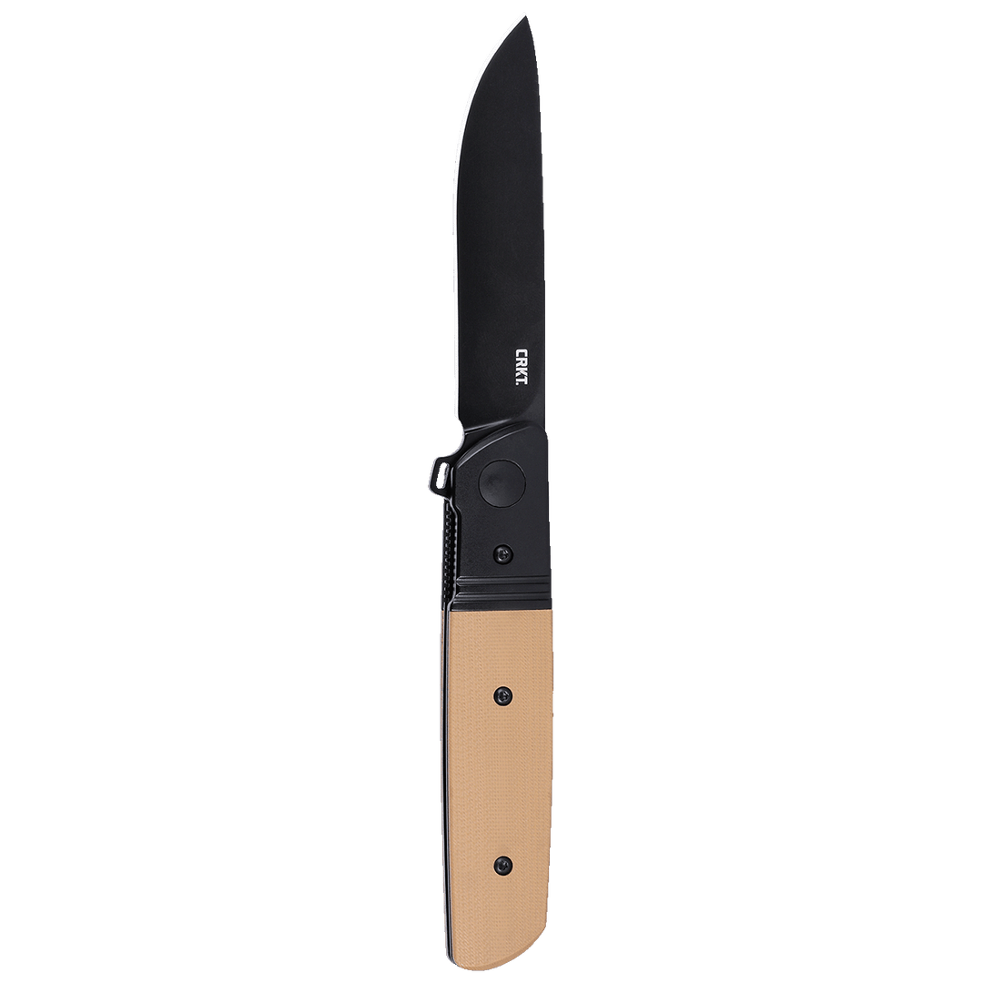CRKT Onion Brown G10 Bamboozled Assisted Flipper