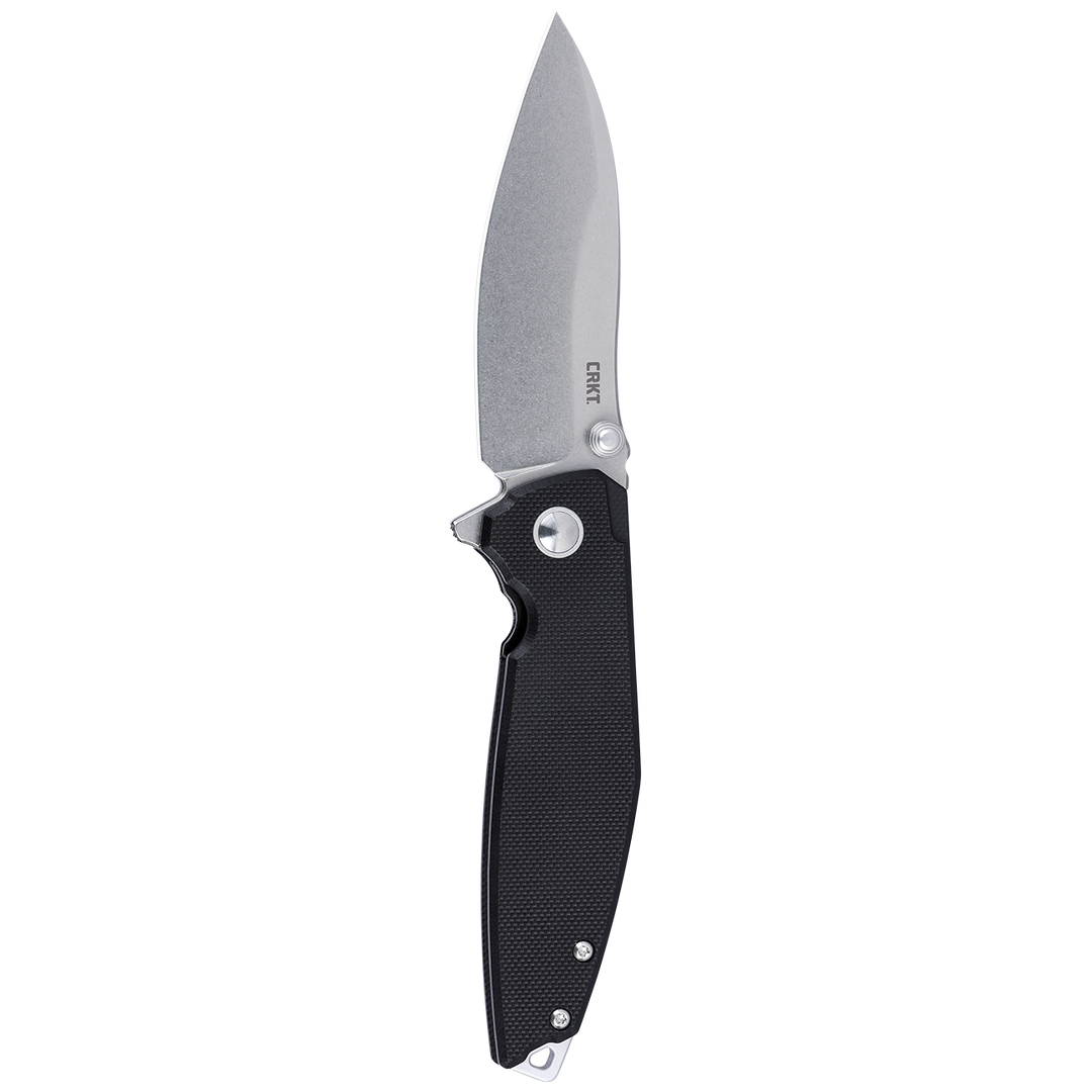 CRKT Burnley Assisted Open Black G10 Ibis Flipper
