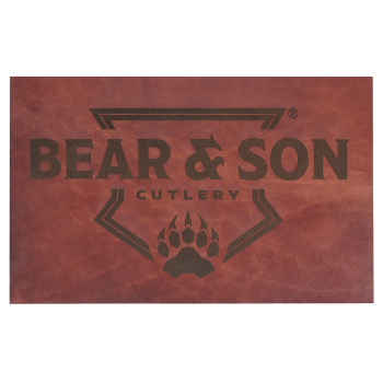 Bear Large Leather Mat