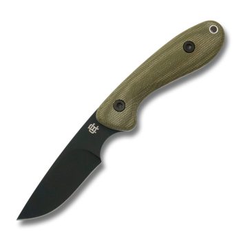 Rosecraft Blades Green Micarta F3 Fixed Blade