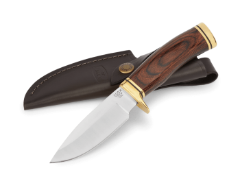 Buck 191 Walnut Guthook Zipper