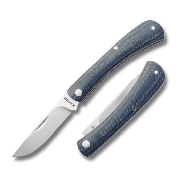 RoseCraft Blades Blue Denim Micarta Overall Creek Farm Hand