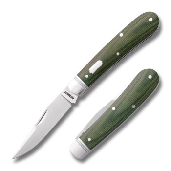 RoseCraft Blades Green Micarta Buffalo River Jack