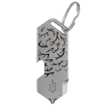 Gerber Silver Antlers Shard DT Keychain