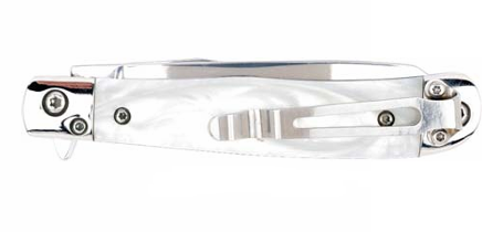 Ruko White Pearl Two Blade Assisted Flipper - Image 2