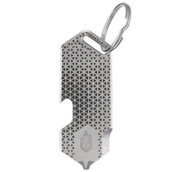 Gerber Silver Triangle Shard DT Keychain