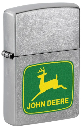 Zippo Lighter Stainless John Deere Design