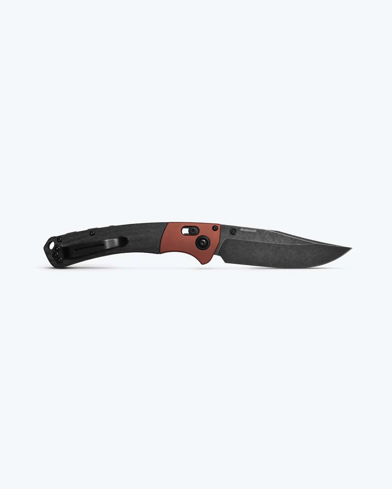 Benchmade Burnt Copper Black Micarta Crooked River - Image 2