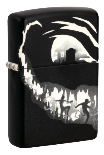 Zippo Lighter Grinning Pumpkin Design