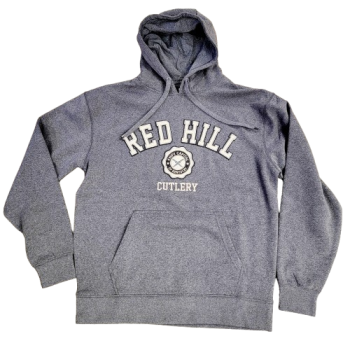 Red Hill Cutlery Charcoal Embroidered Hoodie