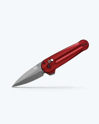 Benchmade Phoenix Red Aluminum Lowden