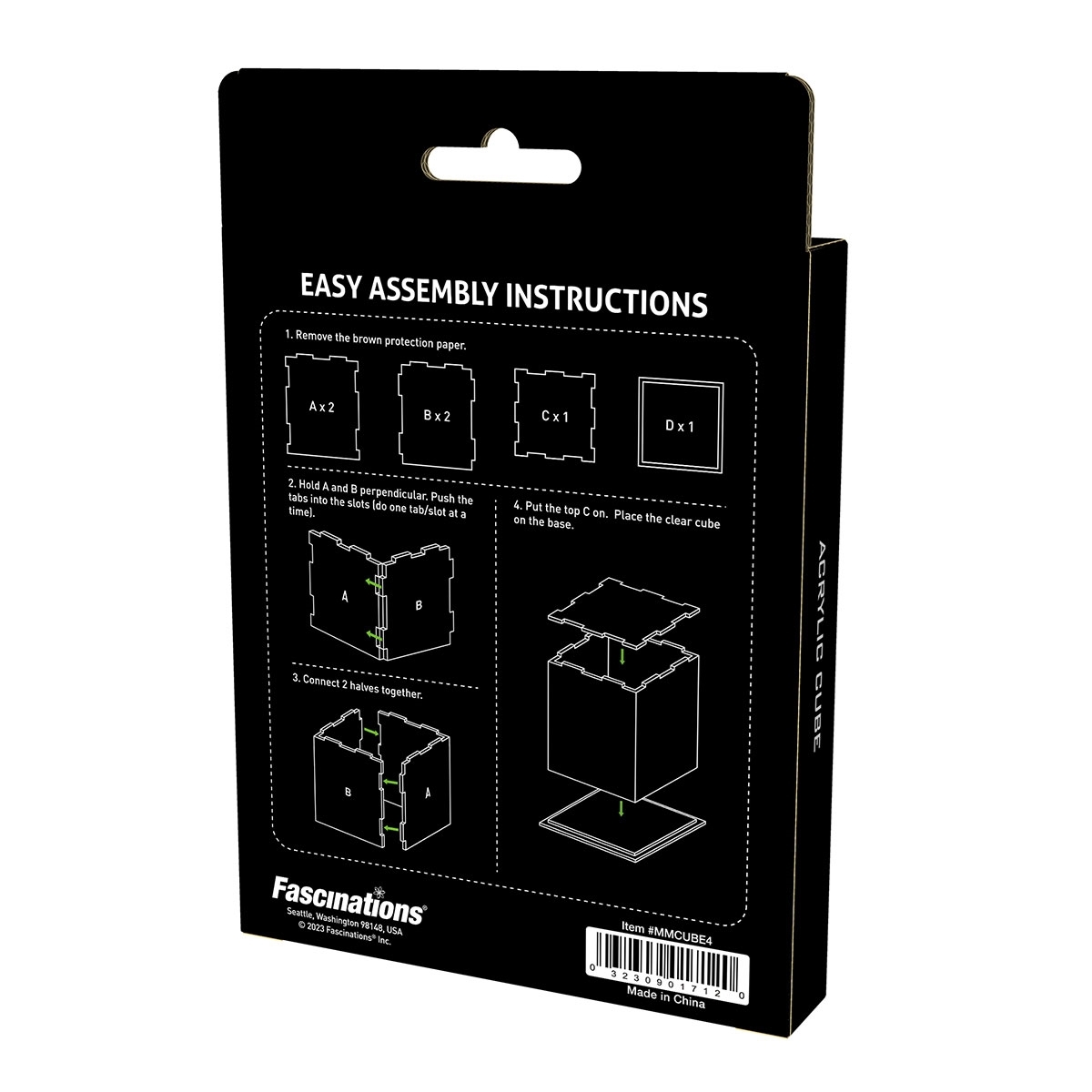 0005330 acrylic display cube 4