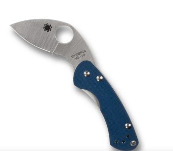 Spyderco Sprint Run Blue G10 Balance