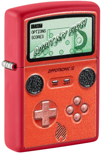 Zippo Lighter Retro Gaming Zippotronic Design
