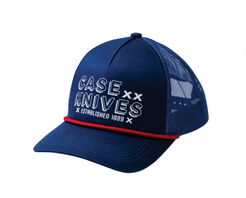 Case XX Blue 5 Panel Red Rope Hat