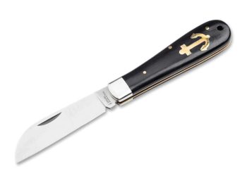Boker Ebony Wood Anchor Knife Slipjoint