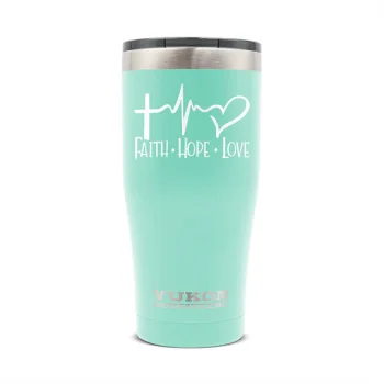 Yukon Outfitters 20oz Tumbler - Faith Hope Love