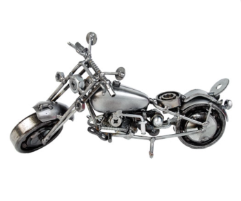 Recycled Metal Art - Motorcycle BWM