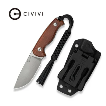 Civivi Wood Timberbark Fixed Blade