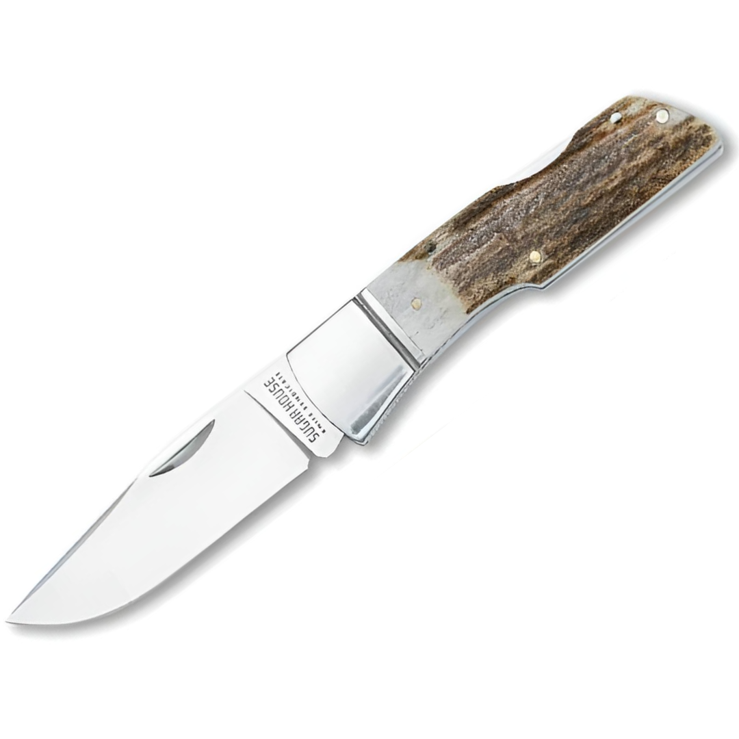 Sugar House Knife Syndicate Genuine Stag JACKRABBIT