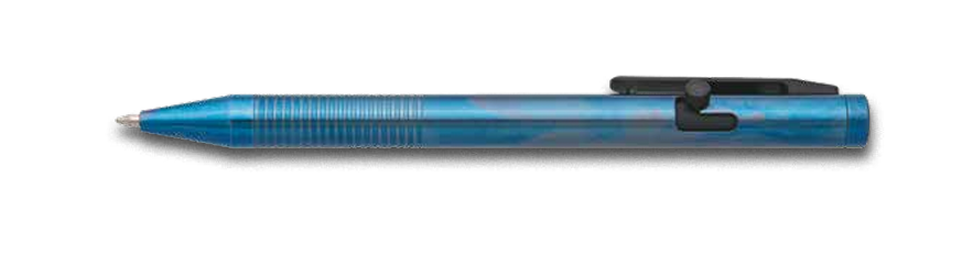 BLACKHAWK® Blue Anodized Titanium Tactical Ink Pen