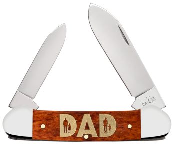 Case 2026 Father's Day Smooth Chestnut Bone Canoe 350 Made