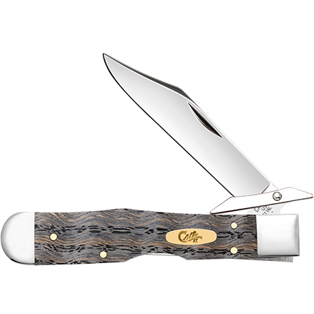 Case Black Curly Oak Wood Cheetah Cub