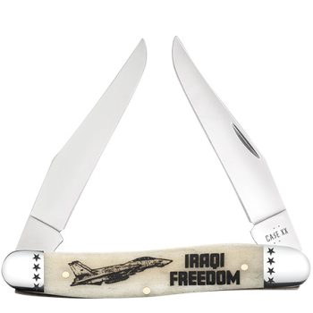 Case Iraqi Freedom Natural Bone Muskrat