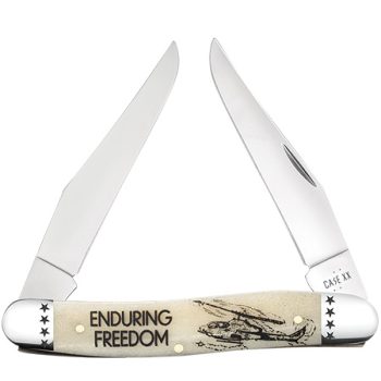 Case Enduring Freedom Natural Bone Muskrat