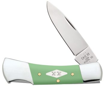 Case Mint Green Synthetic Lockback