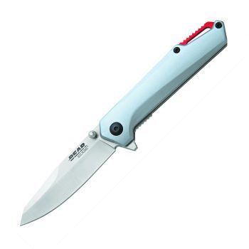 Bear Edge Light Gray Aluminum Flipper