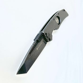 Hoffner Black Stonewash Warmaster Folding Knife