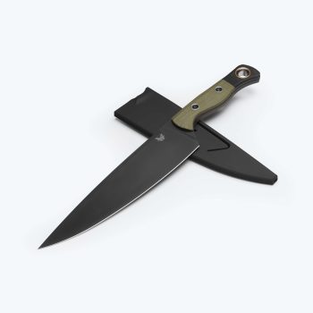 Benchmade OD Green G10 DLC Coated Chef Knife