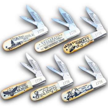 Bear America 250 Exclusive Barlow Limited Edition Set of Six