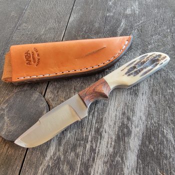 Anza Knives Walnut and Bone Fixed Blade