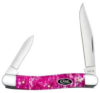 Case Pink Crackle Kirinite Medium Pen Knife