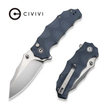 Civivi Blue G10 Natterjack Flipper