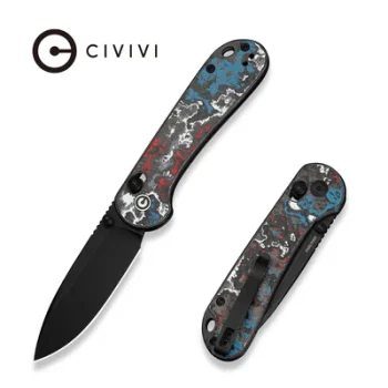 Civivi Elementum Crossbar Lock Nebula FatCarbon Fiber