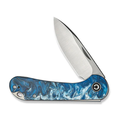 Civivi Elementum Slip Joint Blue Ocean Resin 4