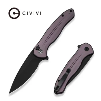 Civivi Purple Aluminum Kitefin Flipper