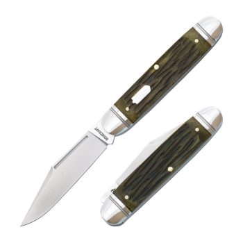 Rosecraft Blades Green Jigged Bone Birchfield Camp Jack