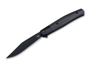 Boker Plus Black Micarta Modern Stockman