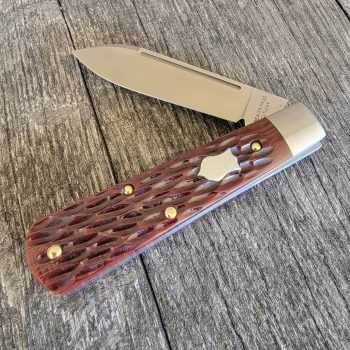 Cooper Cutlery Beaver Falls Cutlery Co. Brown Jigged Bone Jack Knife