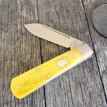 Cooper Cutlery Beaver Falls Cutlery Co. Smooth Yellow Bone Jack Knife