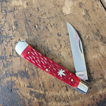Cooper Cutlery Weed & Co. Red Jigged Bone Trapper