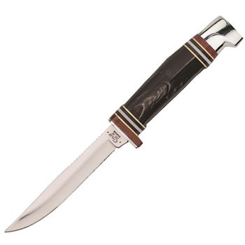 Case Buffalo Horn Small Fixed Blade Hunter