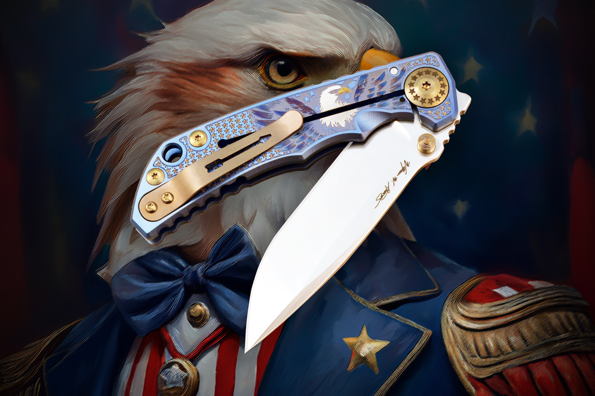Spartan 2026 Harsey Uncle Sam Special Edition Folder MagnaCut - Image 2
