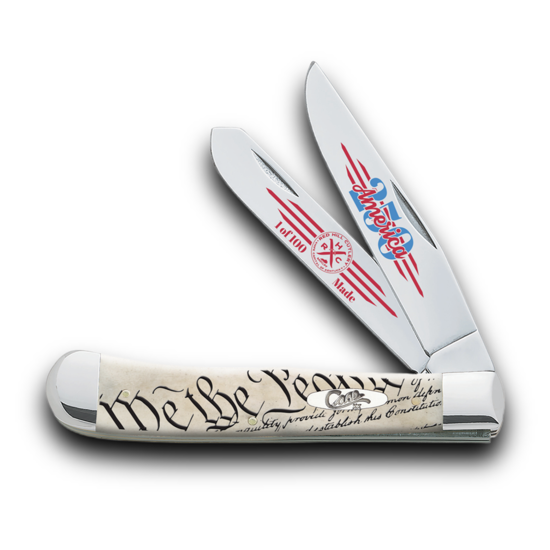 Case 2026 America 250 We the People Bone Trapper *Event Knife*