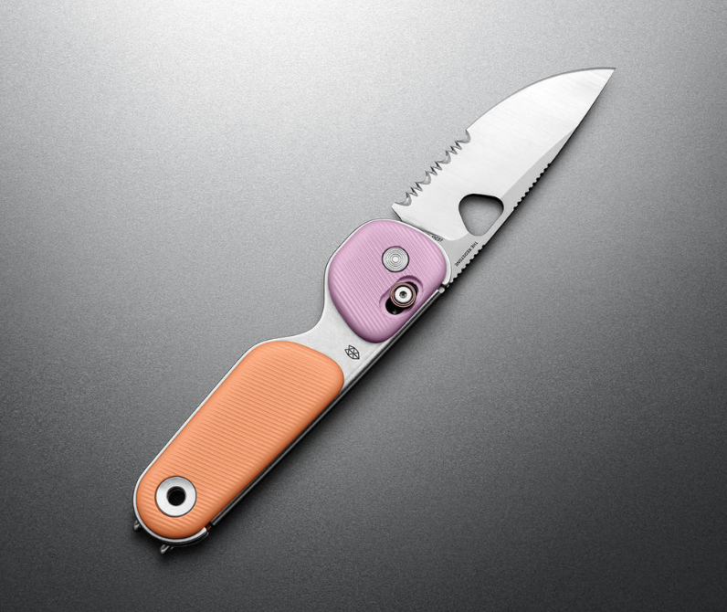 The James Brand Sherbet and Pink Haze Partial Serrated Redstone - Image 2